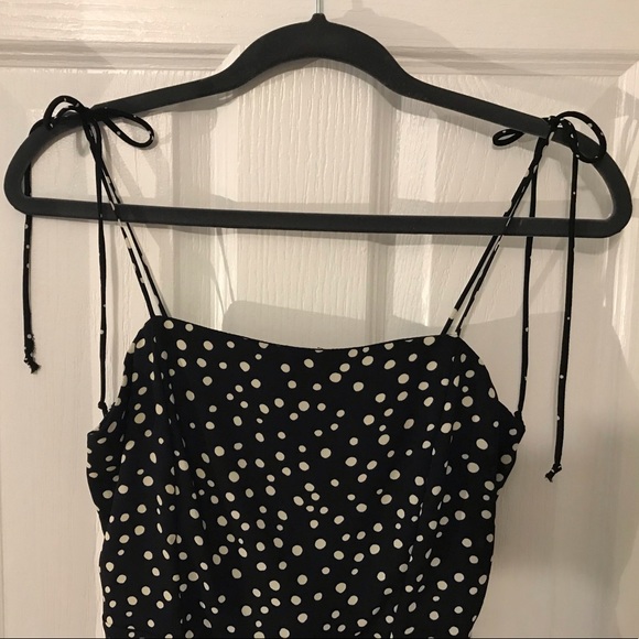 XS POLKA DOT MINI DRESS - Picture 4 of 9